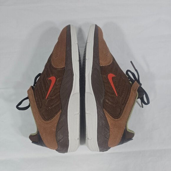 Nike SB Vertebrae Athletic Sneakers Men Size 6.5 Brown Low Top Lace Up New - Picture 6 of 10